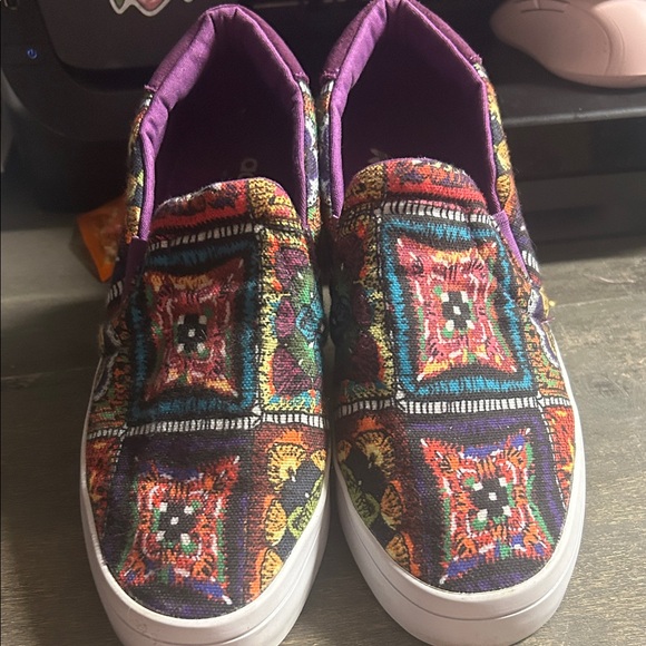 adidas Originals Shoes - Adidas Originals Women's Courtvantage Slip-on shoes‎ in Midgra purple Size 8.5